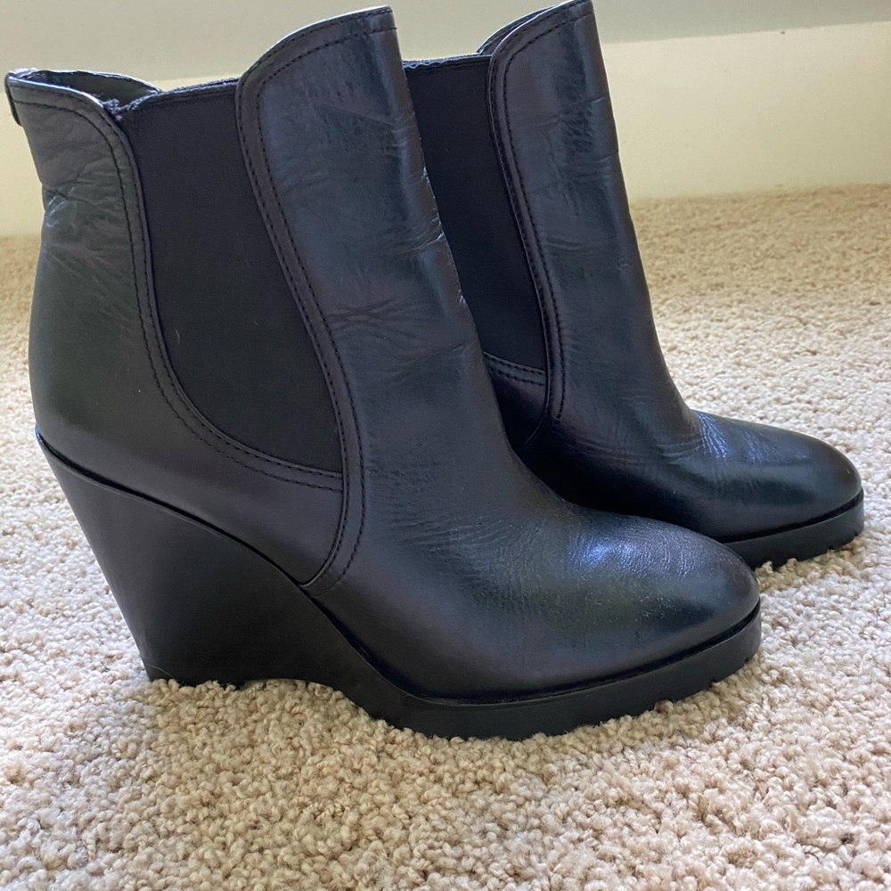 Michael Kors wedge boots